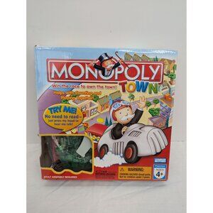 Monopoly Town Children's Monopoly Game Parker Brothers Hasbro 2007 Complete